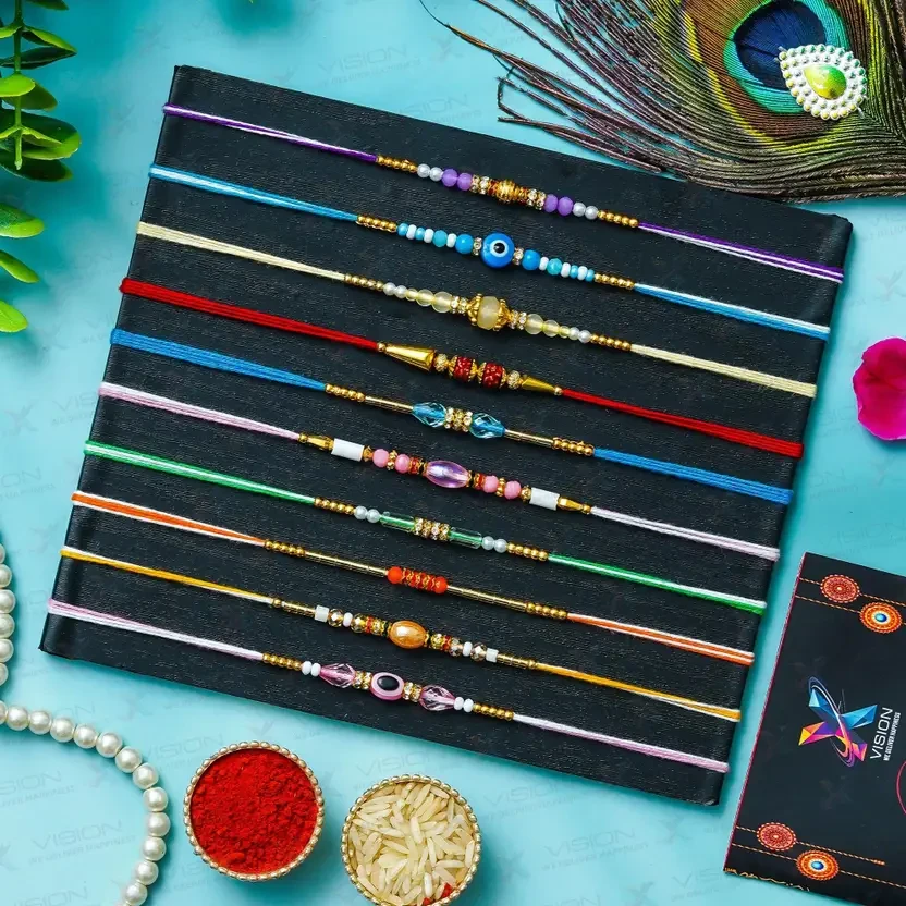 Antique Mauli Rakhi Set