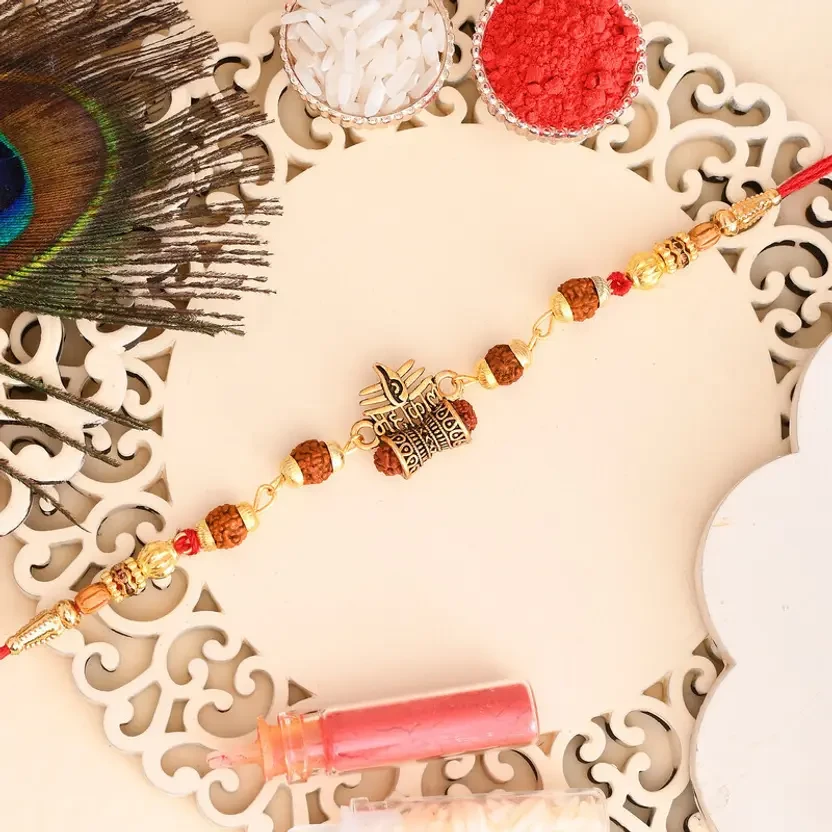 Mahakal Rakhi Bracelet