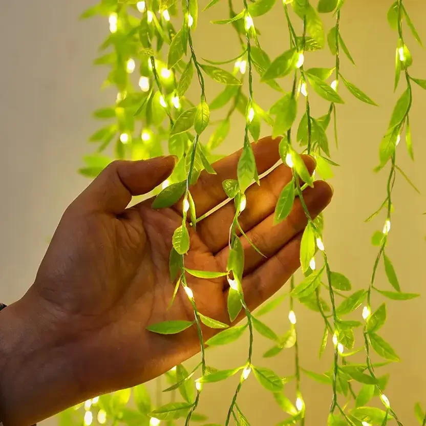 Yellow String Rice Lights